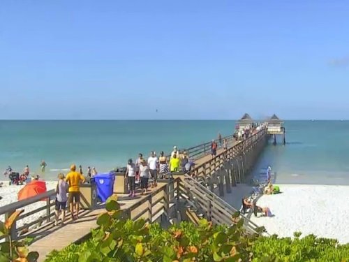 Naples Pier, Florida live cam