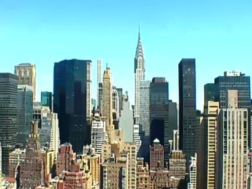 Manhattan Skyline, New York live cam