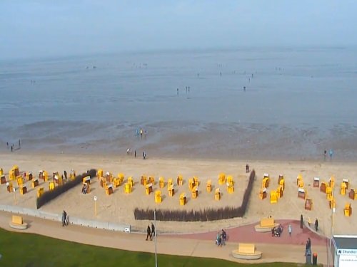 Duhnen Beach, Cuxhaven live cam